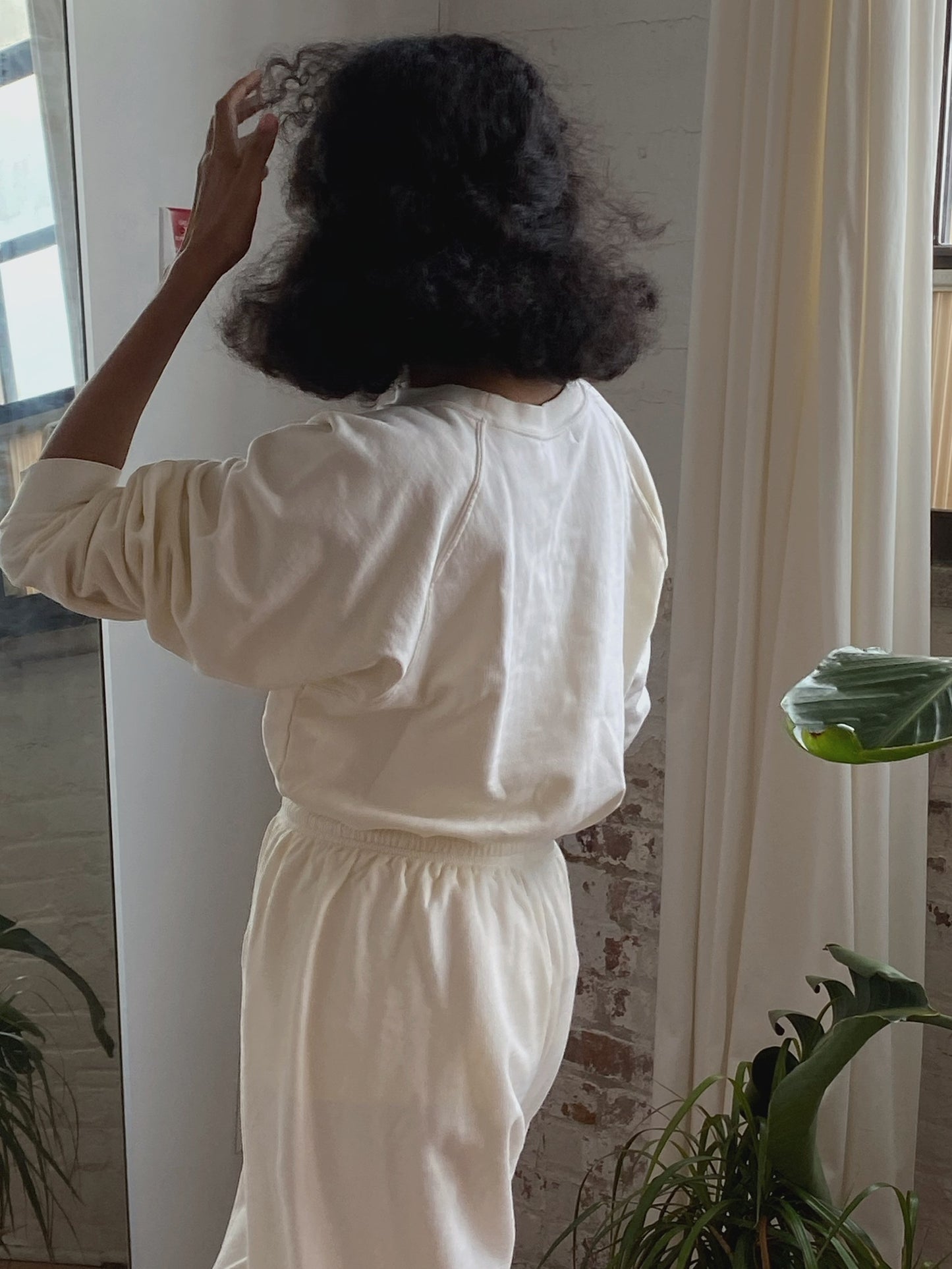 Sloane Cotton Crewneck Sweatshirt