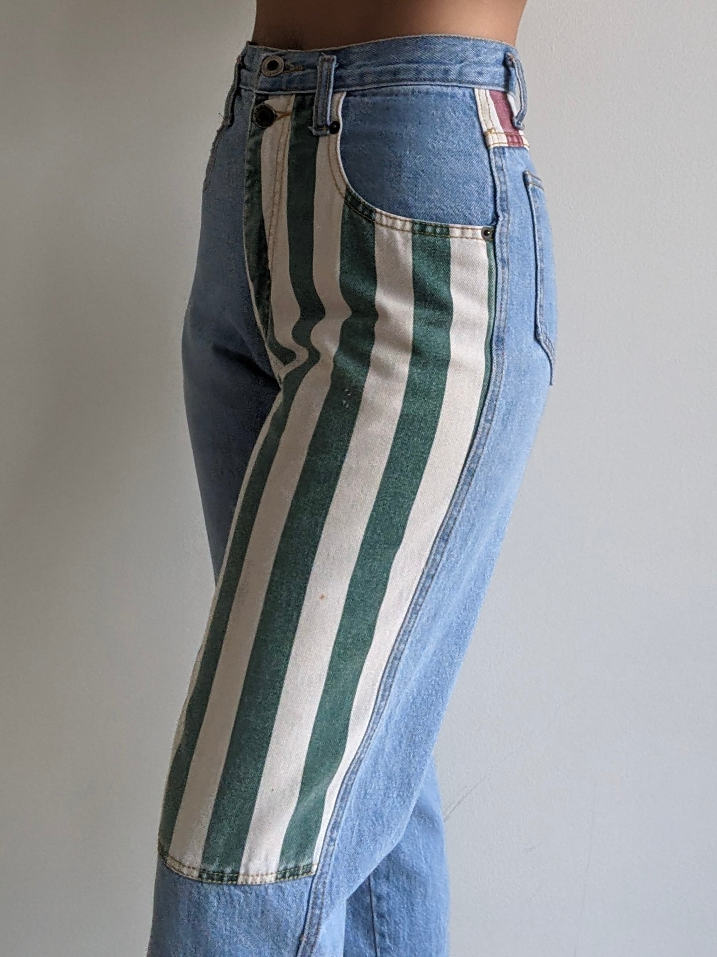 Favorite Vintage Striped Denim