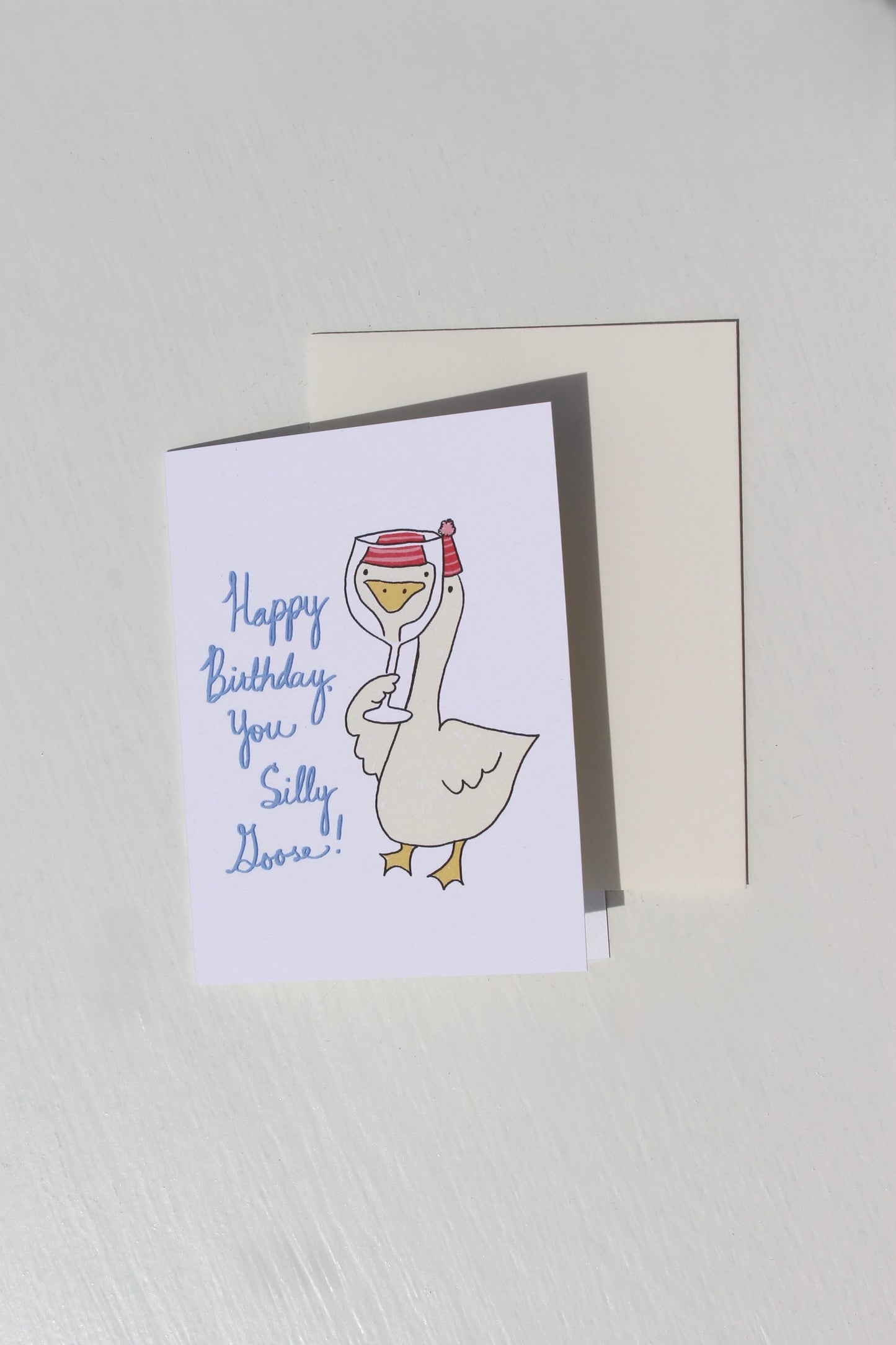 Silly Goose Birthday Card