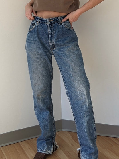 Vintage Levi's 505 Orange Tab Denim
