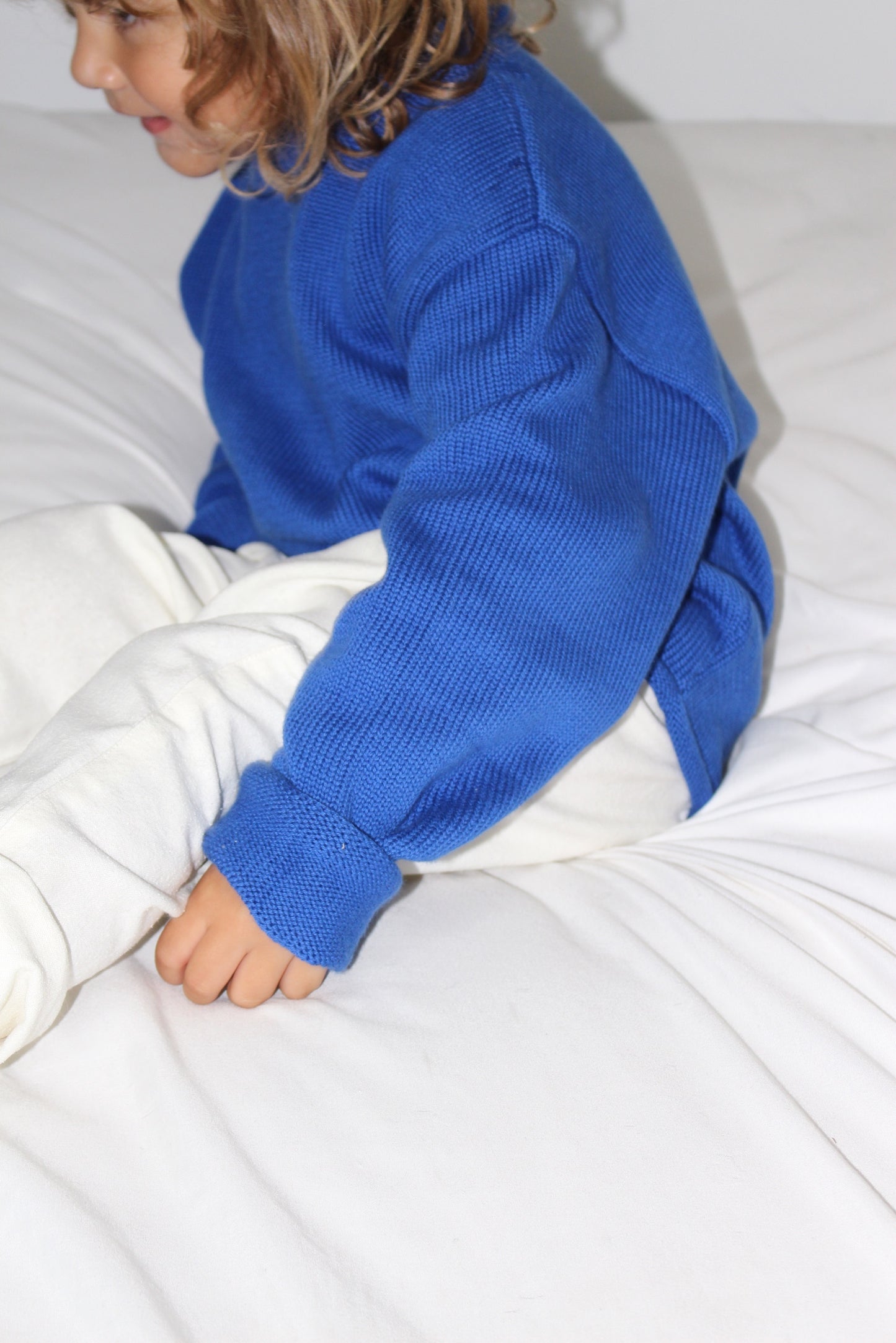 Mini Luca Pima Cotton Pullover