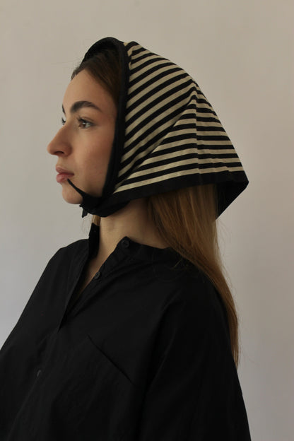 Vintage Bold Striped Headband Scarf