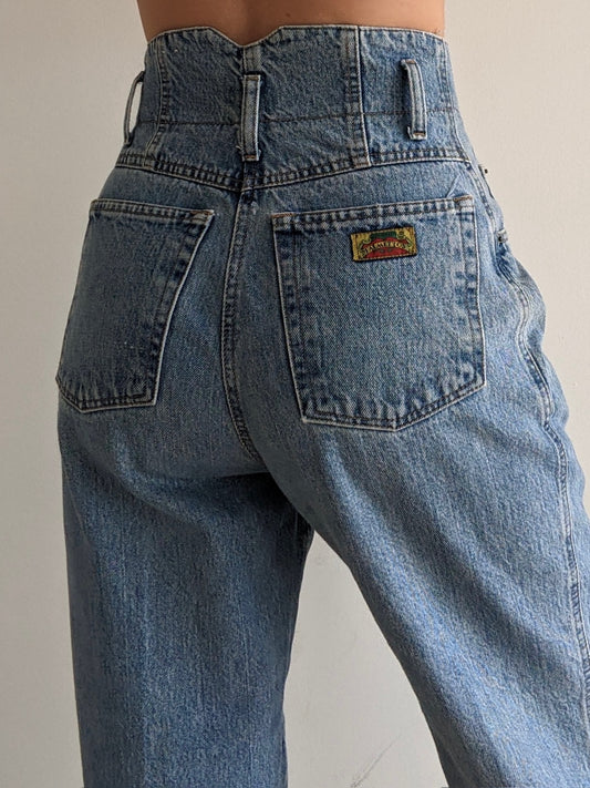 Vintage Palmetto's Pleated Denim