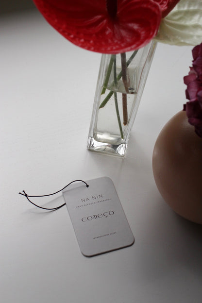 Começo No. 1 Fragrance Card / Rose, Fresh Earth, Mineral Water