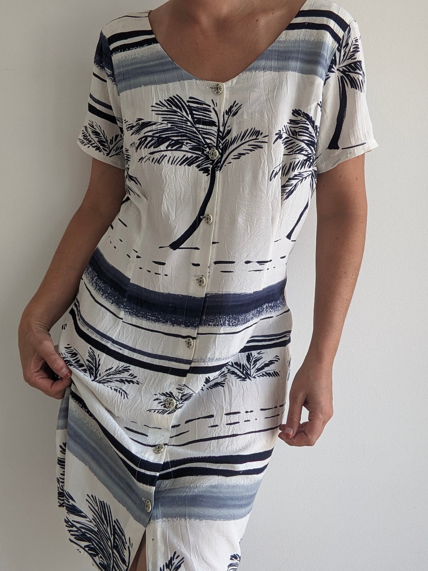 Vintage Jam's World Tropical Print Dress