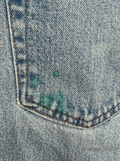 90s High Rise Blue Jeans