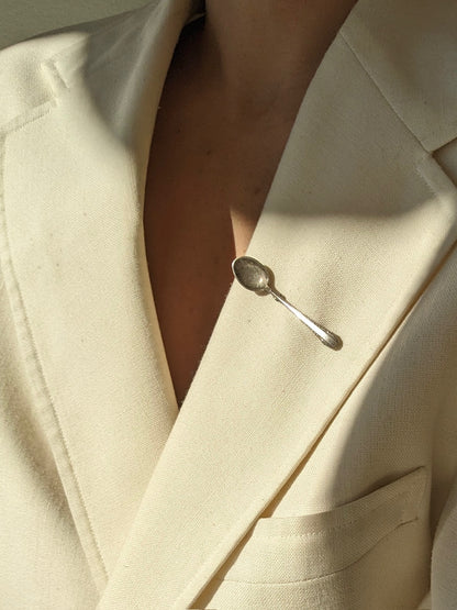 Favorite Vintage Sterling Silver Spoon Brooch