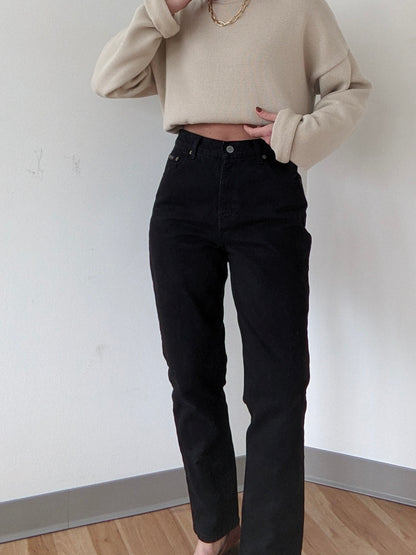 Vintage Calvin Klein Jet Black Denim