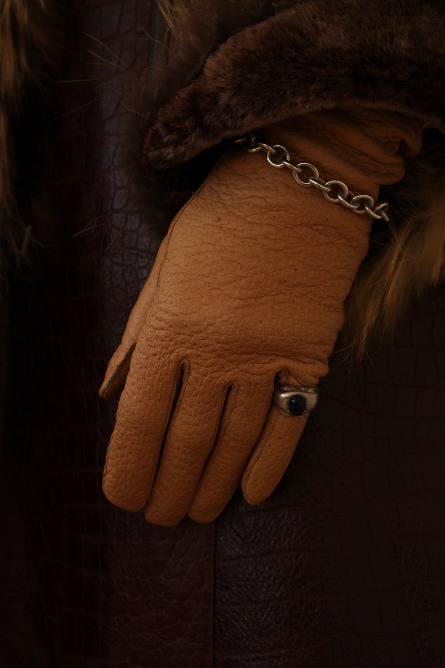 Vintage Sterling Silver Chain Link Bracelet