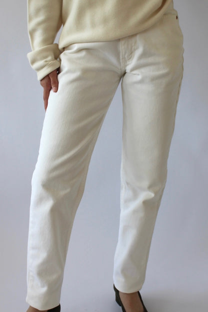 Vintage Calvin Klein White Denim
