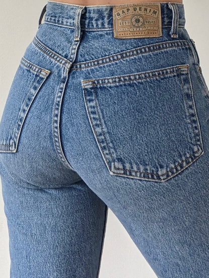 Vintage Cropped Gap Denim