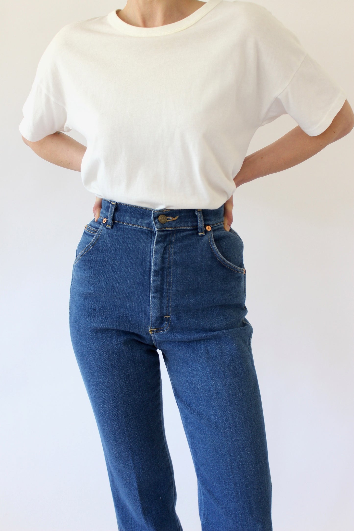 Vintage High-Rise Lee Denim