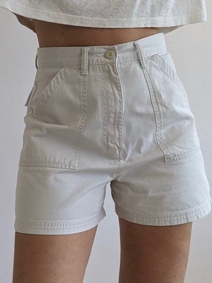 90s Khaki Cotton Shorts