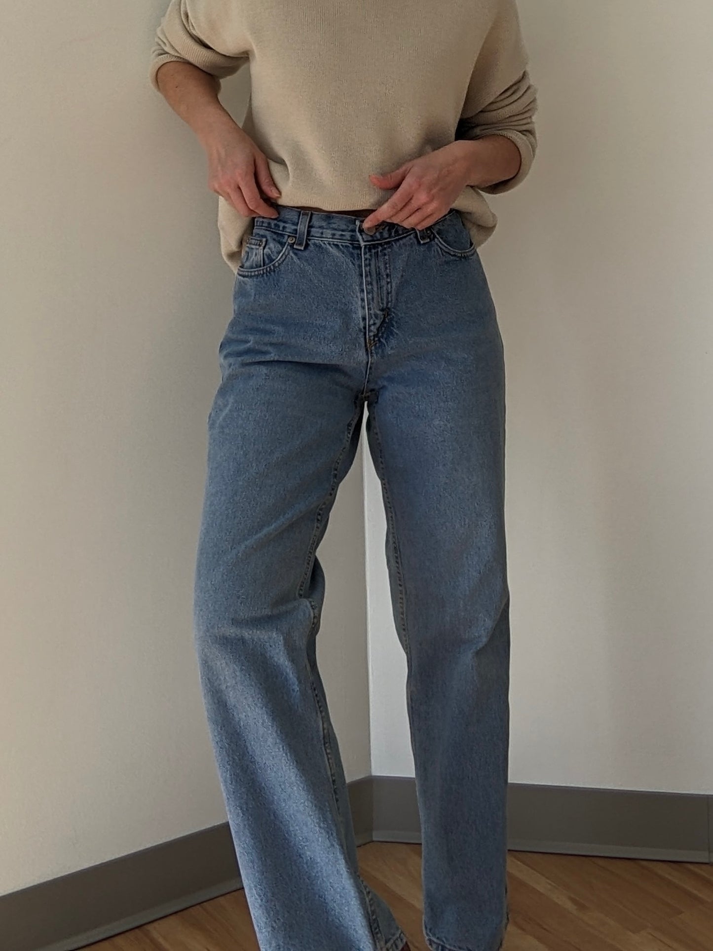 Classic Vintage Blue Denim