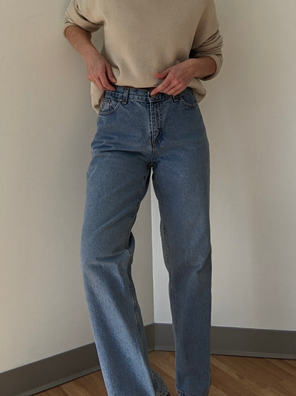 Classic Vintage Blue Denim