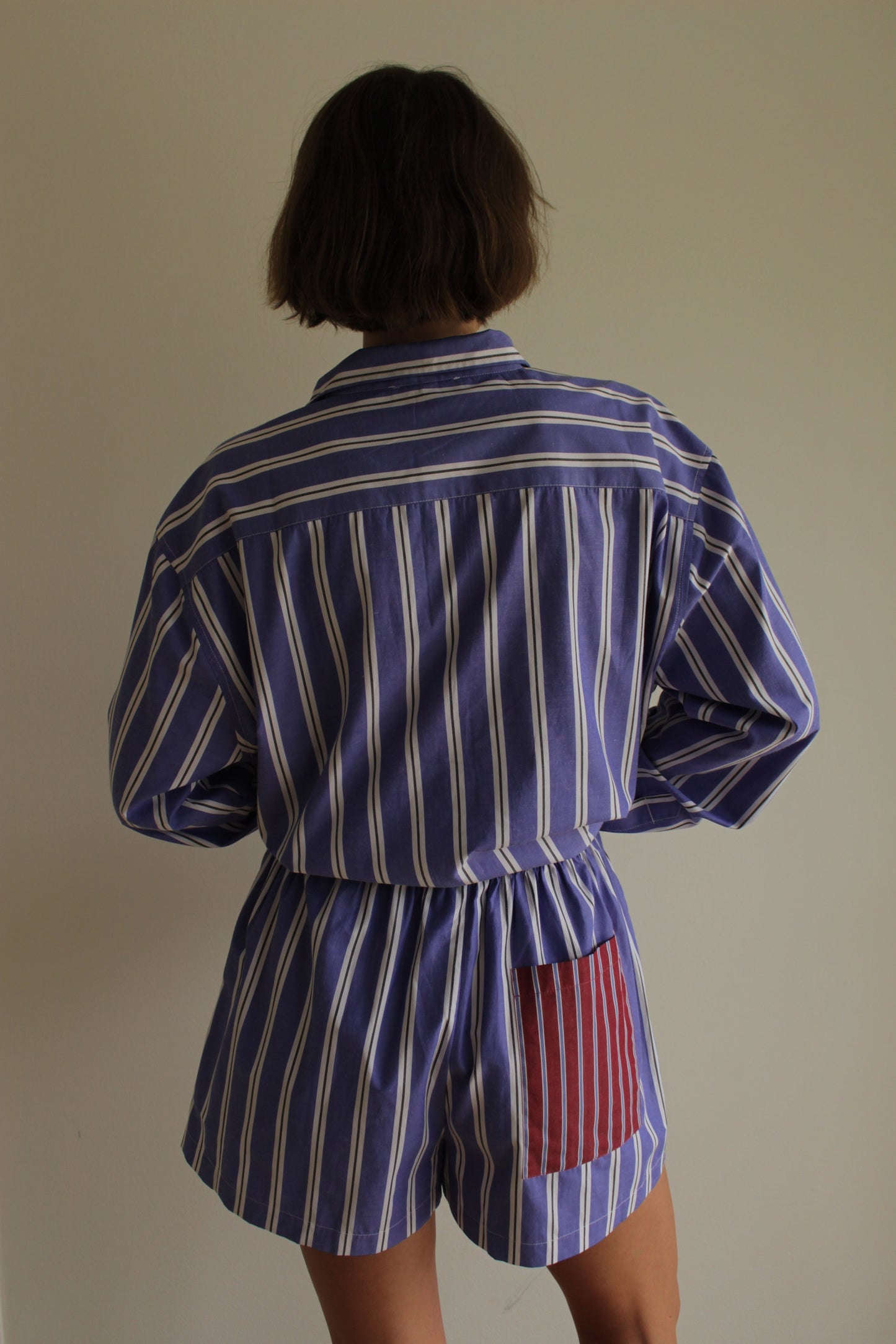 Dimitri Paper Cotton Pocket Short