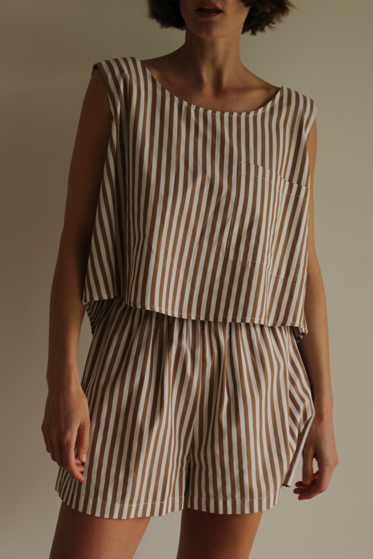 Dimitri Paper Cotton Pocket Short