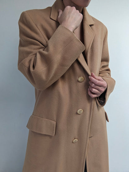 Vintage Butterscotch Cashmere Coat