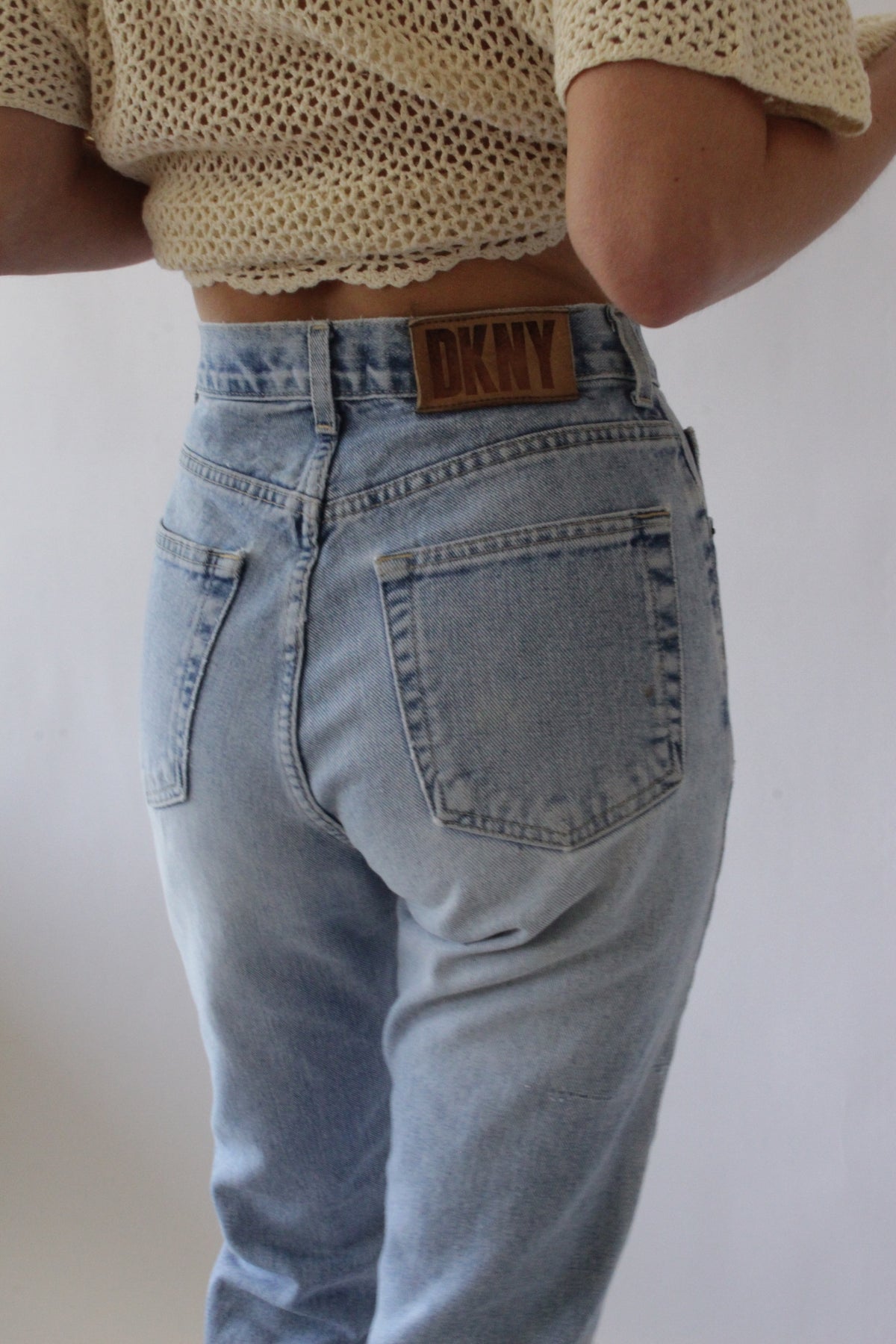 Vintage DKNY Light Wash Denim