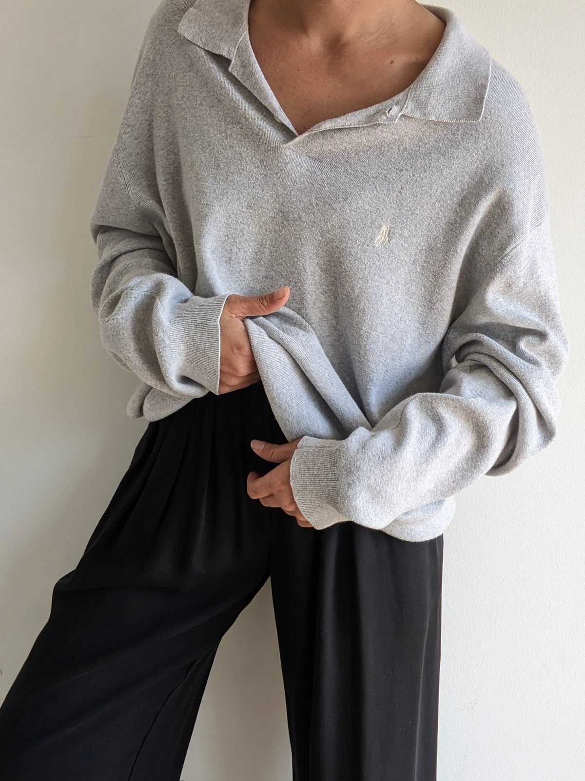 90s Ralph Lauren Pima Cotton Henley