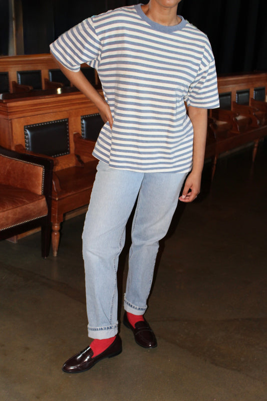 90s Single Stitch Striped Tee