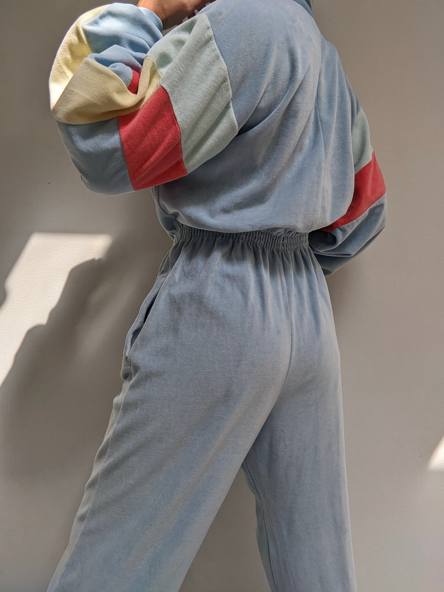 Amazing Vintage Velour Jumpsuit