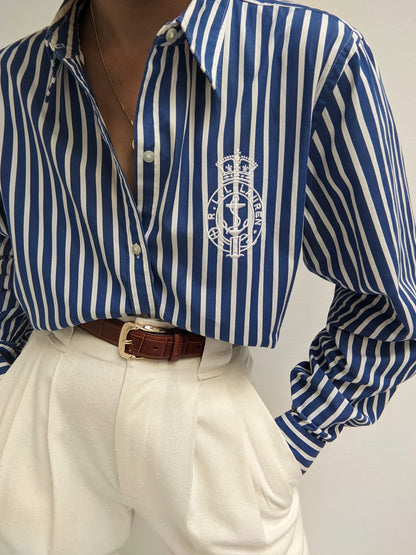 Ralph Lauren Ocean Striped Cotton Shirt