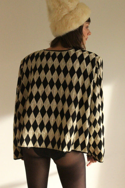 Gorgeous Vintage Embroidered Silk Jacket