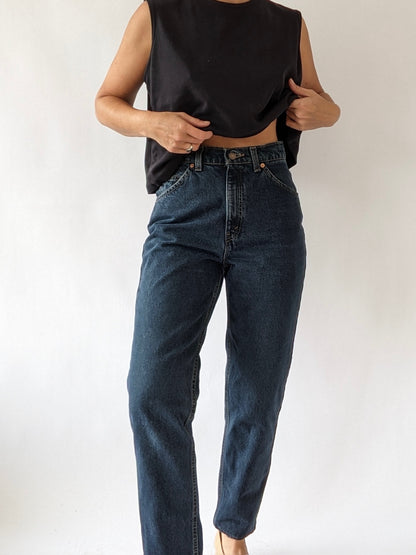 Vintage Levi's Dark Wash Orange Tab Denim