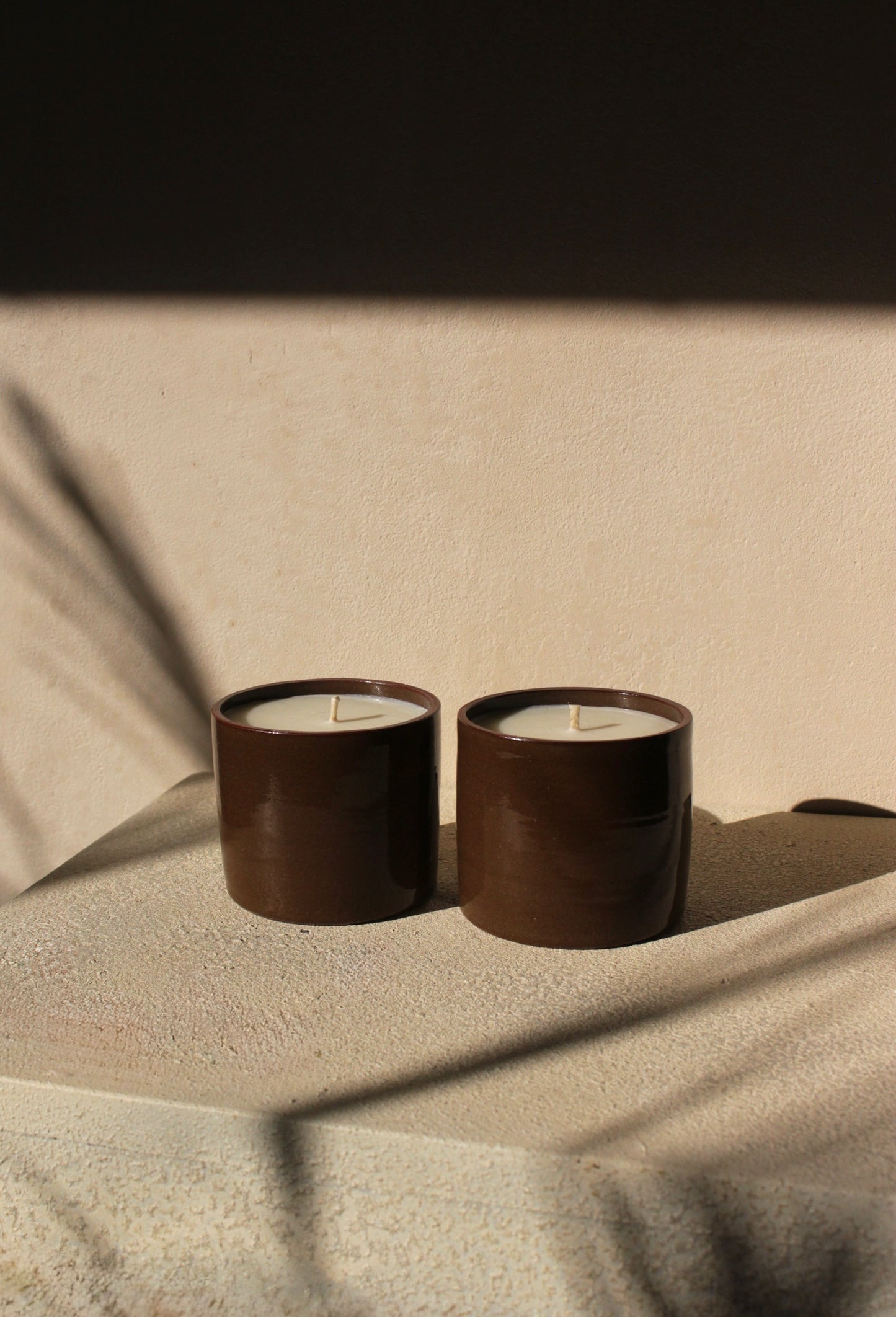 Palo Santo, Juniper, & Cedarwood Soy Candle / Espresso Ceramic