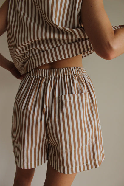 Dimitri Paper Cotton Pocket Short