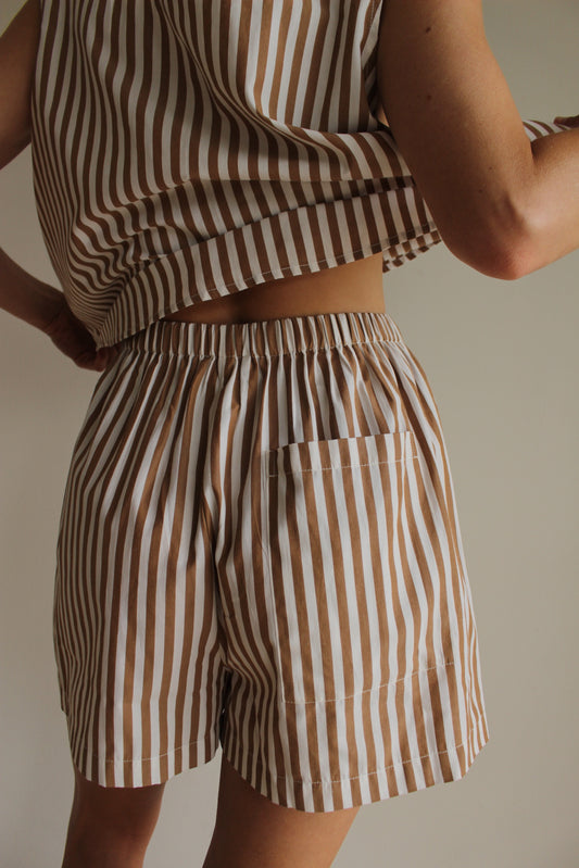 Dimitri Paper Cotton Pocket Short