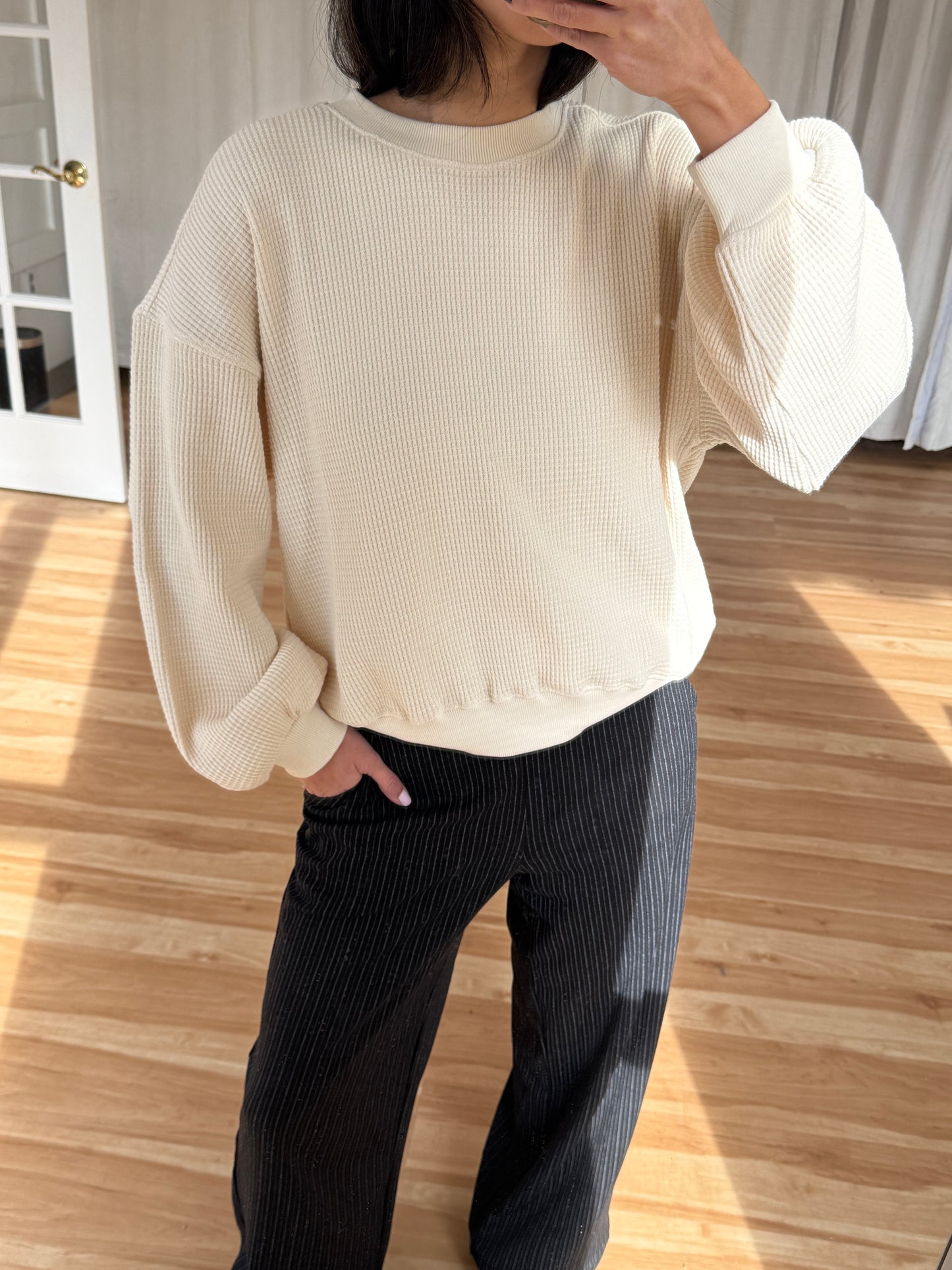 Waffle Core Sweatshirt