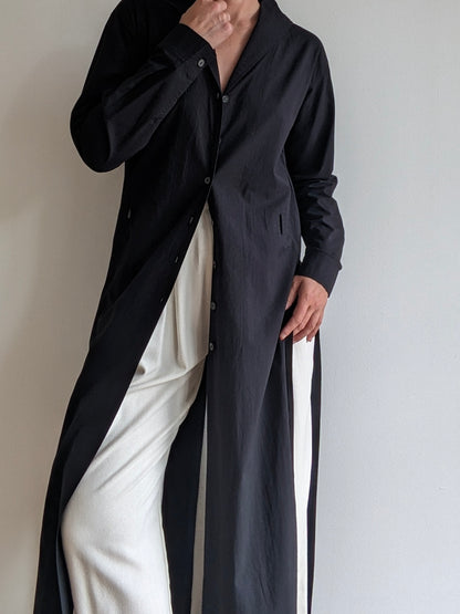 Incredible 90s Issey Miyake Belted Cotton Duster