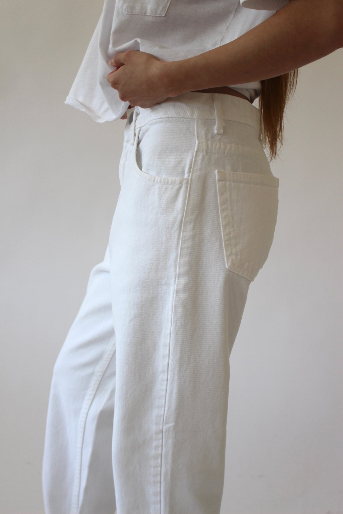 Vintage White Guess Denim