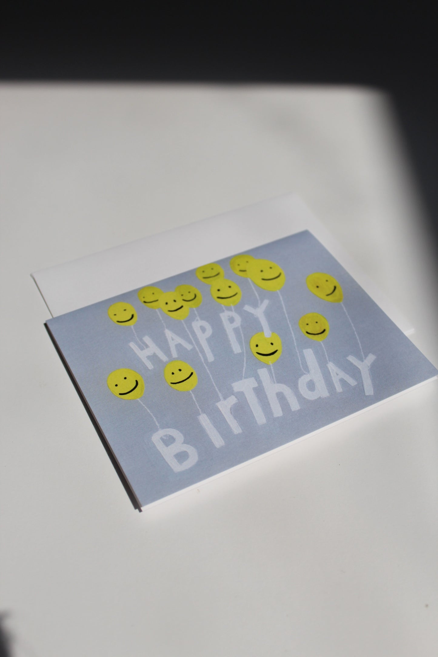 Smiling Balloons Birthday Card