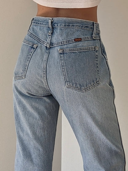 Favorite Vintage Distressed Blue Denim