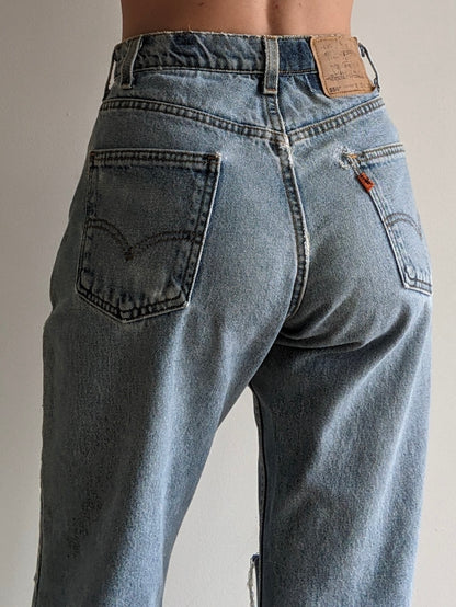 Vintage Levi's 550 Orange Tab Denim
