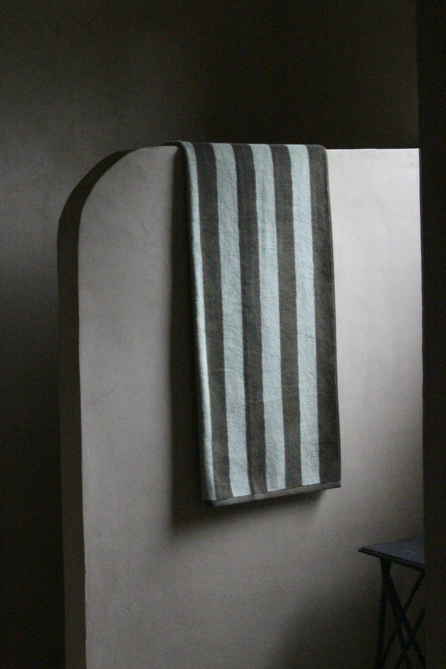 Simple Striped Terry Bath Towel