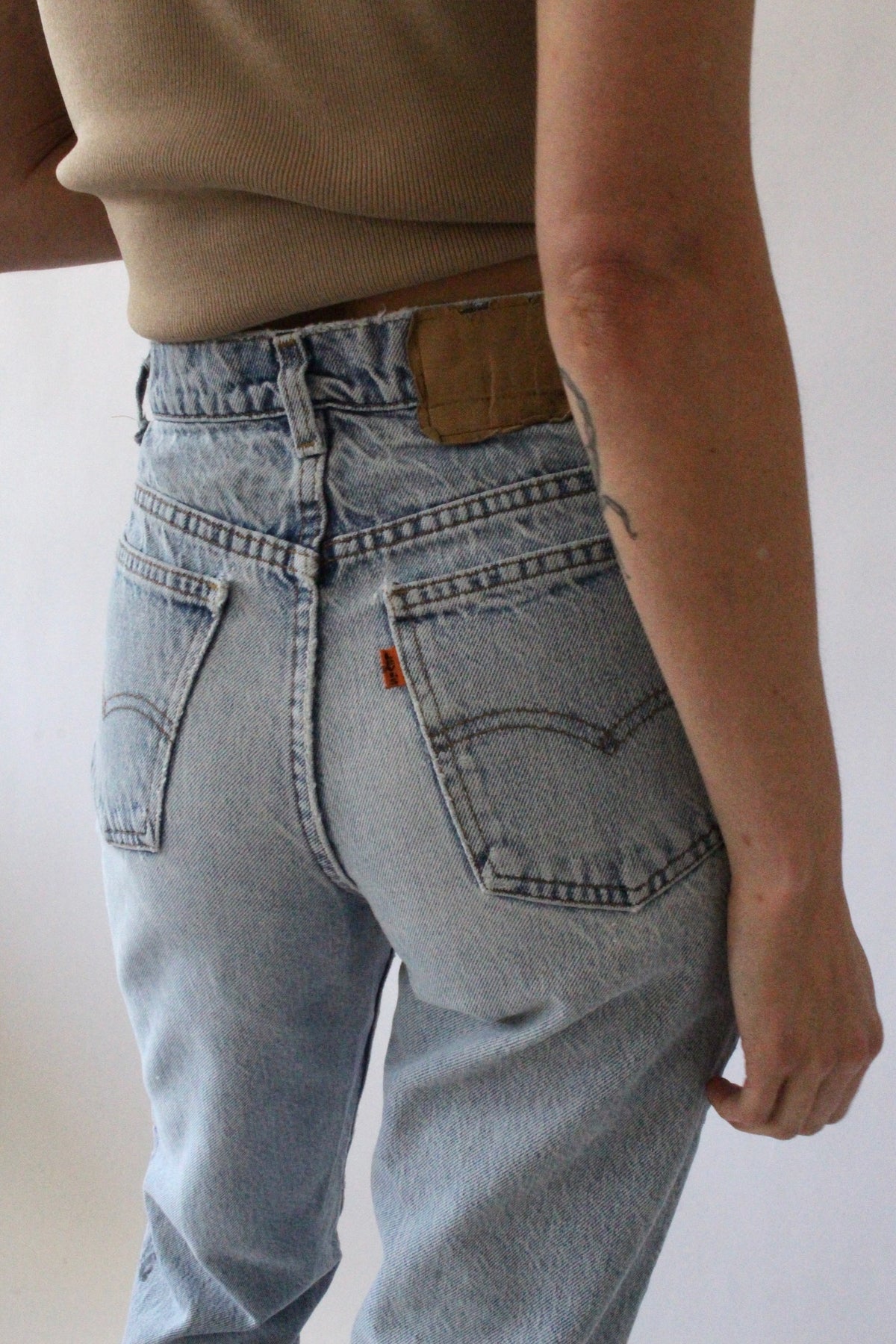 Vintage Levi's 550 Orange Tab Student Jeans