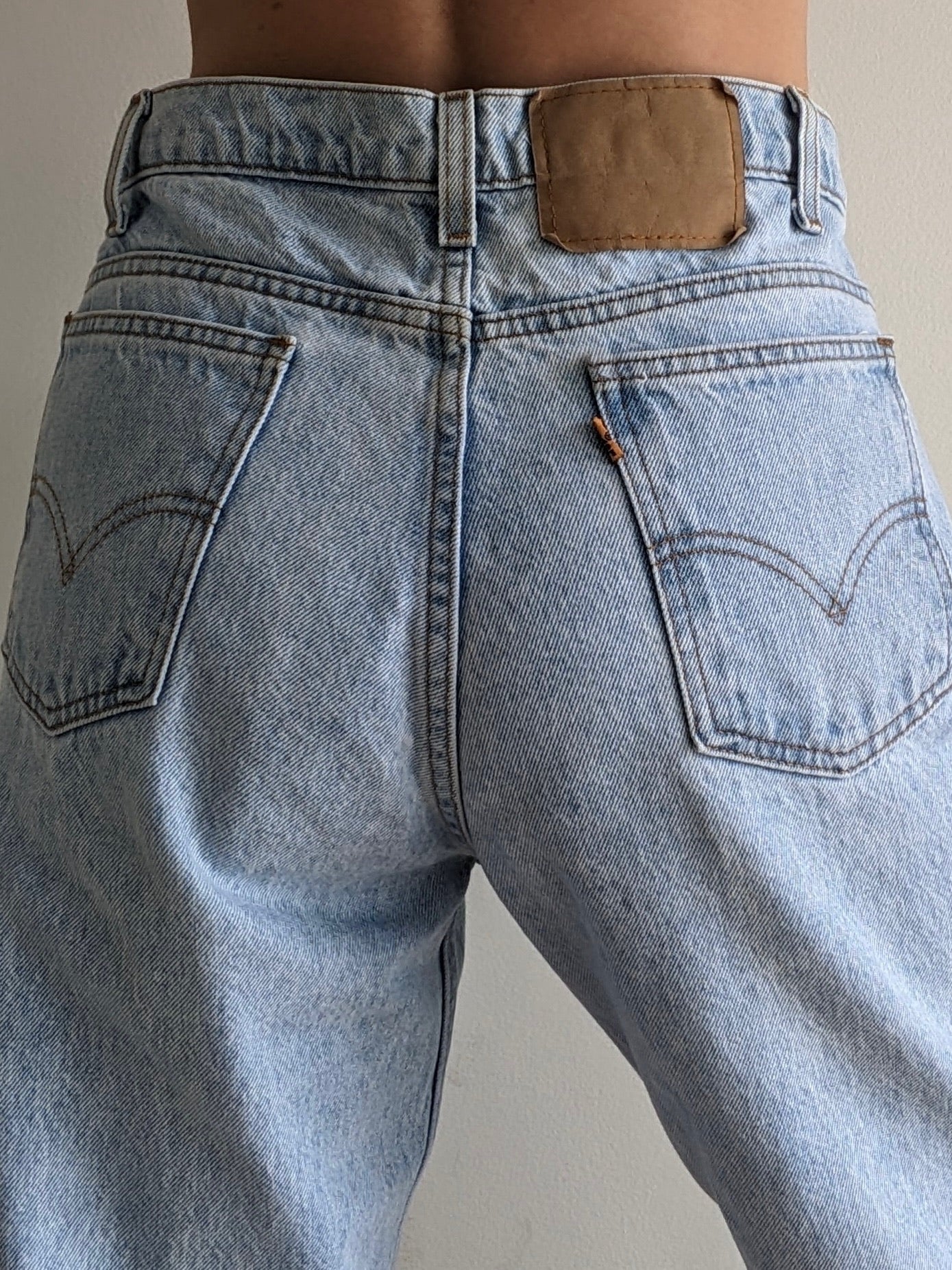 Vintage Levi's Orange Tab Light Wash Jeans