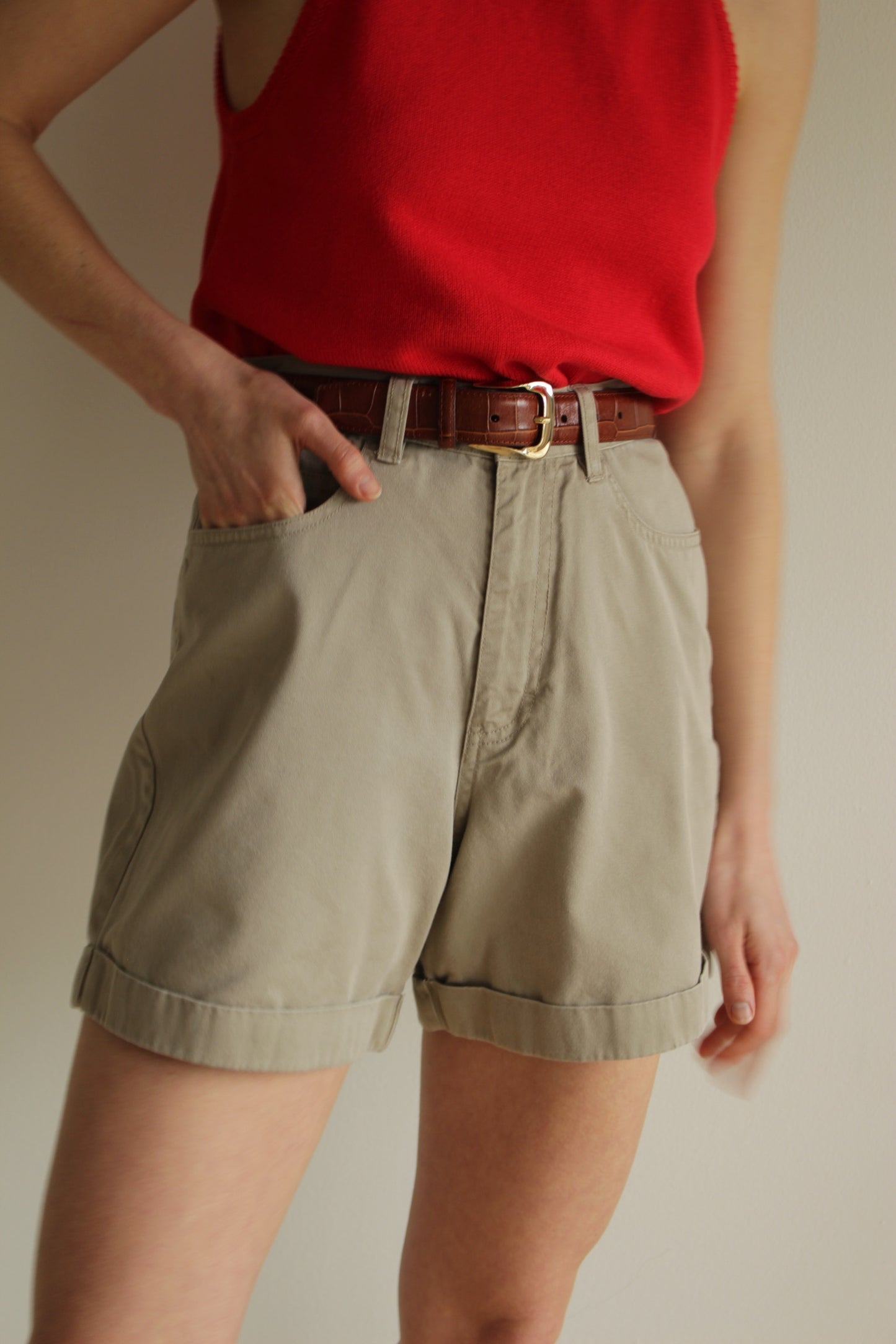90s Calvin Klein Twilled Shorts