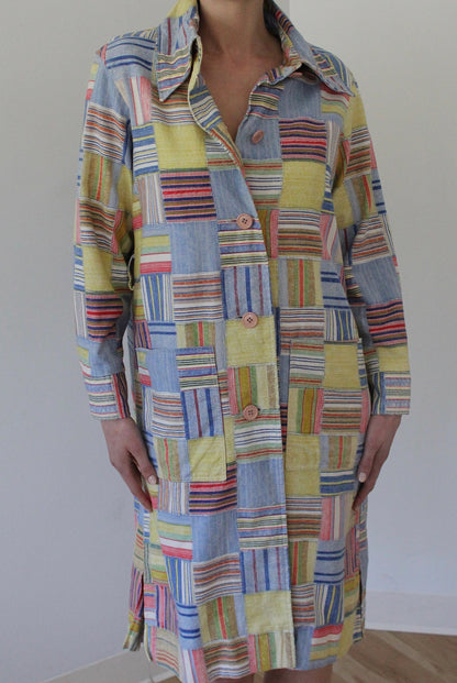 Rare Vintage Patchwork Coat