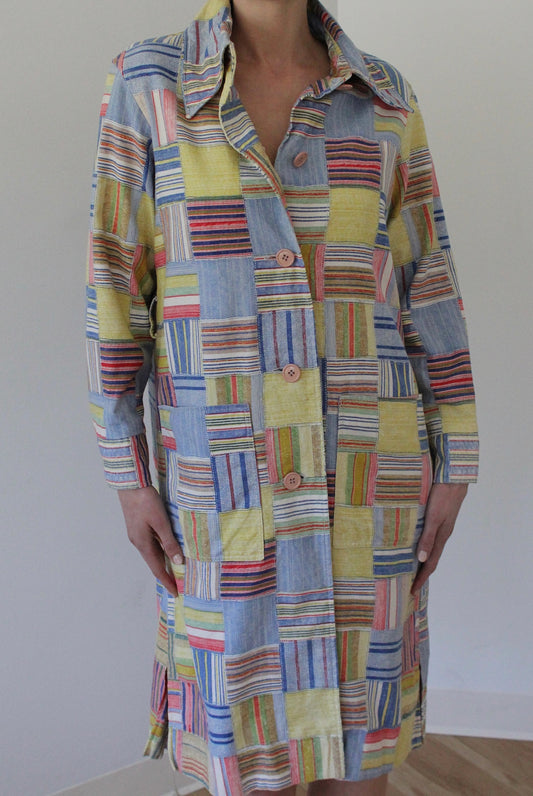 Rare Vintage Patchwork Coat
