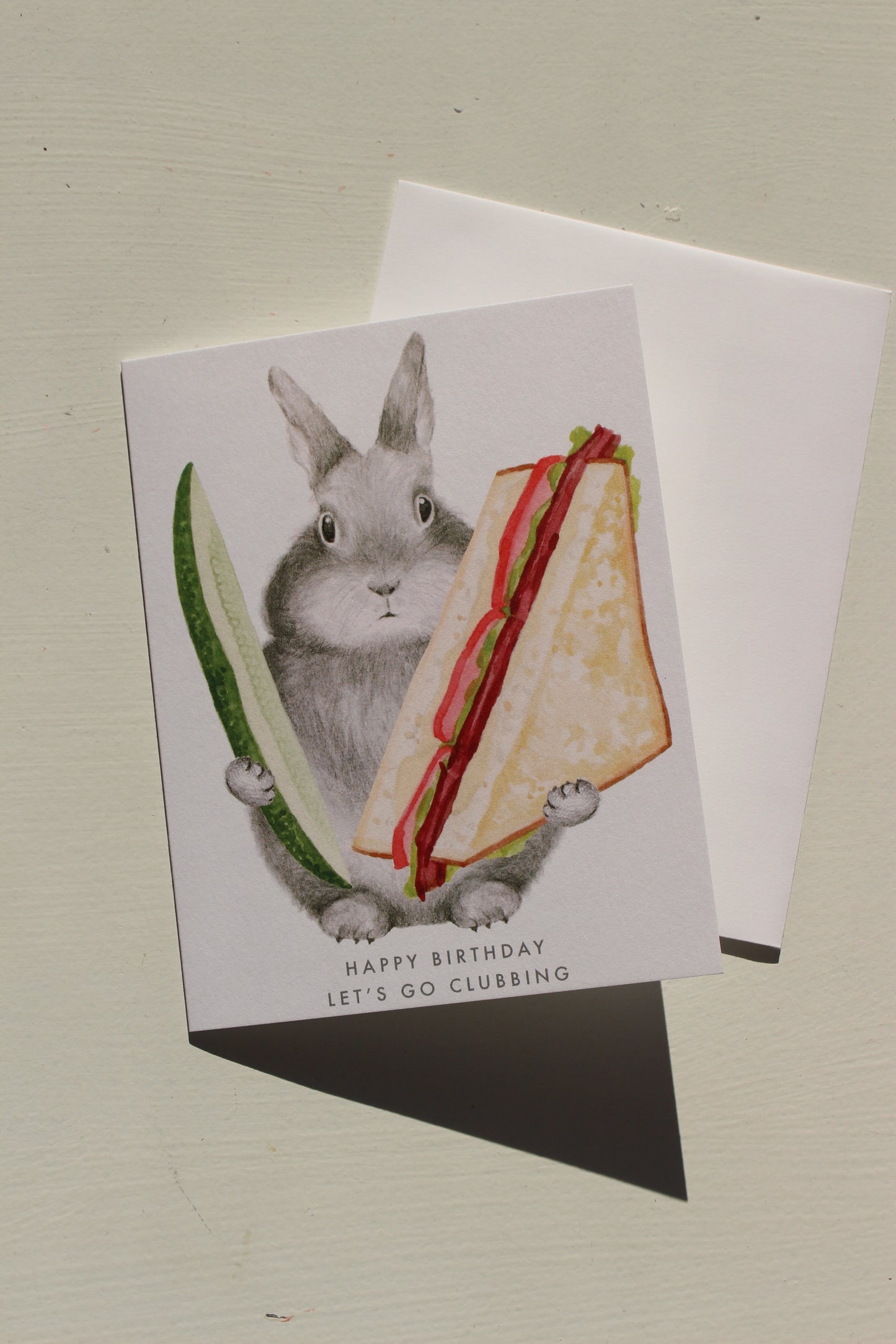 Let's Go Clubbing Birthday Card