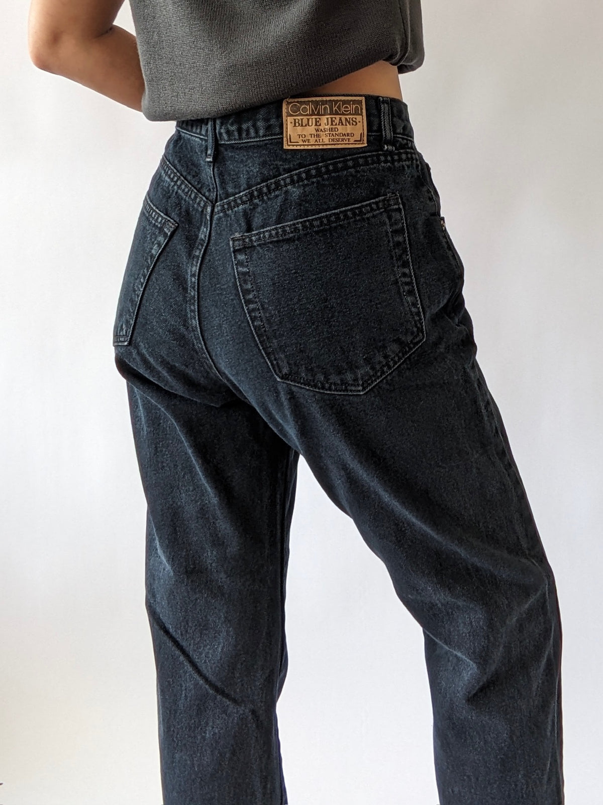 Vintage Calvin Klein Sport Black Denim