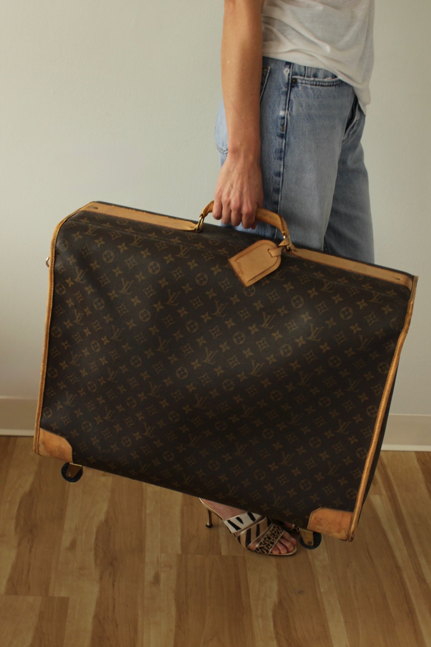 Vintage Louis Vuitton Monogram Pullman Suitcase