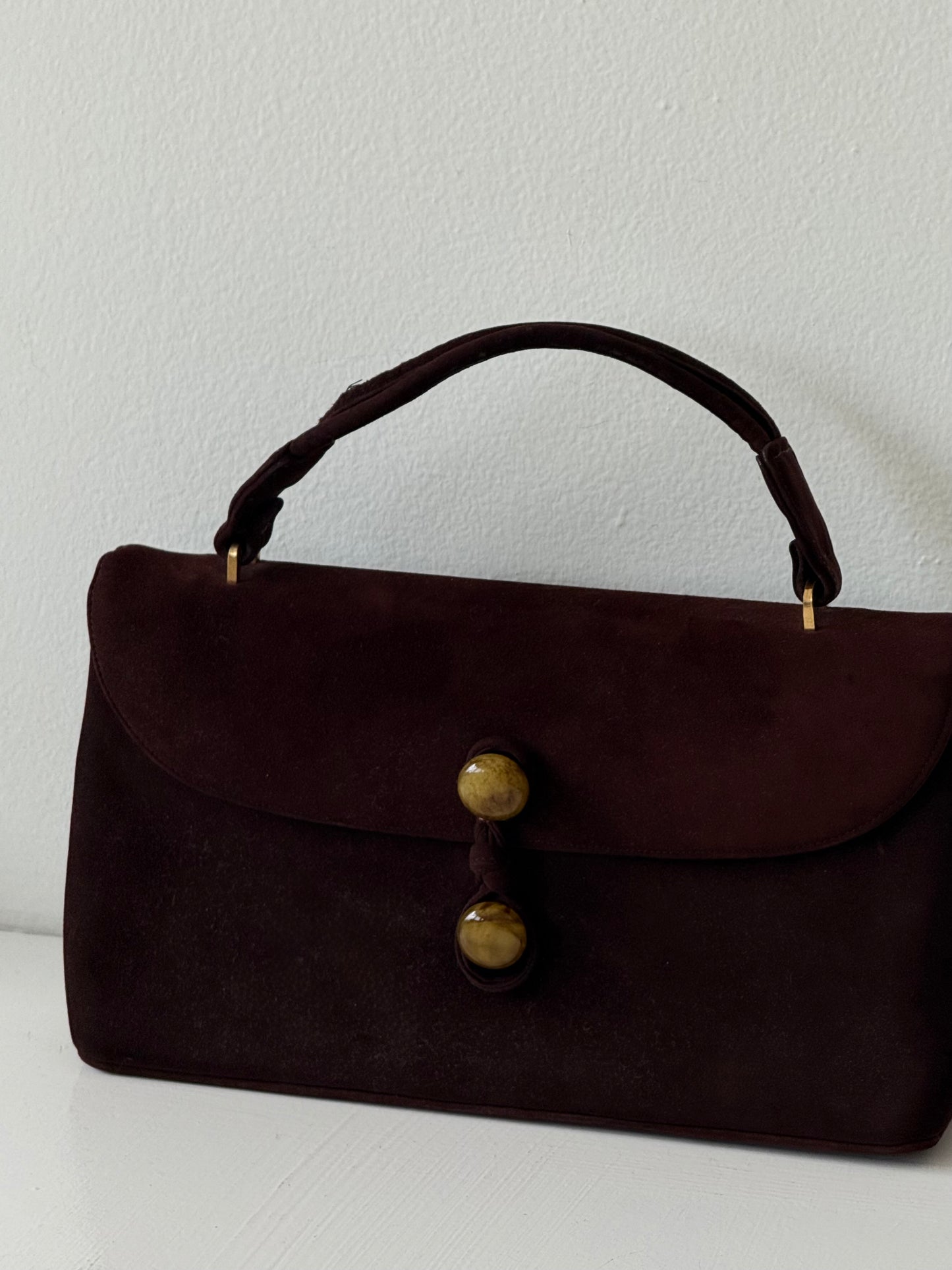 Vintage Bienen Davis Cocoa Handbag
