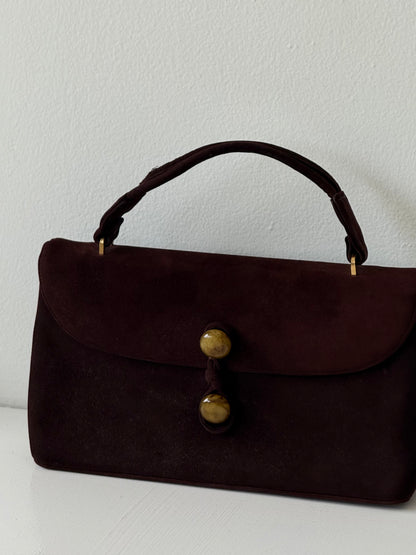 Vintage Bienen Davis Cocoa Handbag