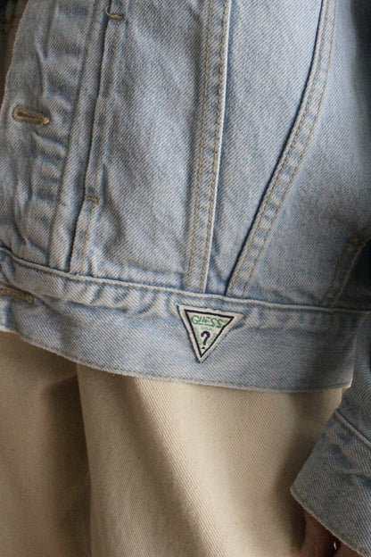 Favorite Vintage Guess Light Wash Denim Jacket